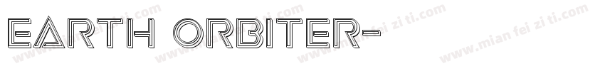 Earth Orbiter字体转换